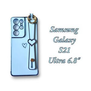 💕$1 Bundled Blue Soft TPU Phone Case with Airbag Protection